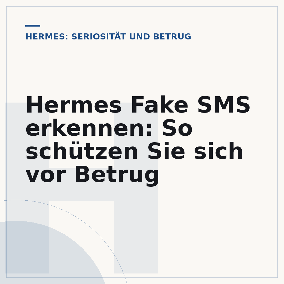 Hermes Fake SMS erkennen: So schützen Sie sich vor Betrug
