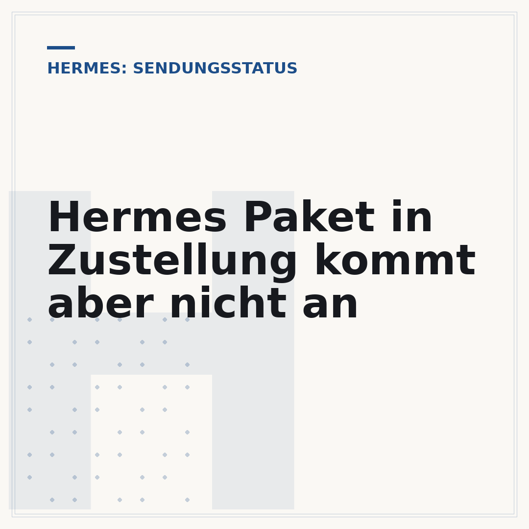 Hermes Paket in Zustellung kommt aber nicht an