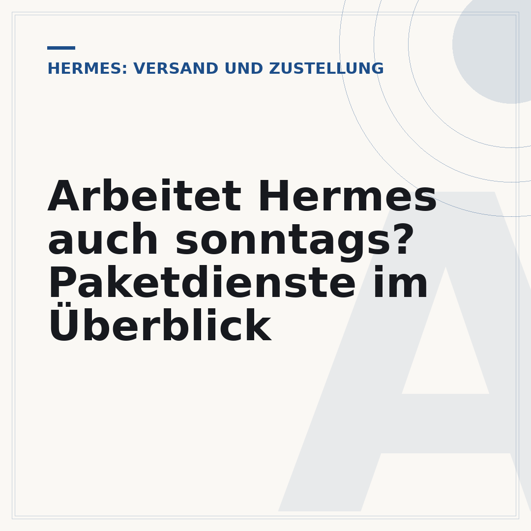 Arbeitet Hermes auch sonntags? Paketdienste im Überblick