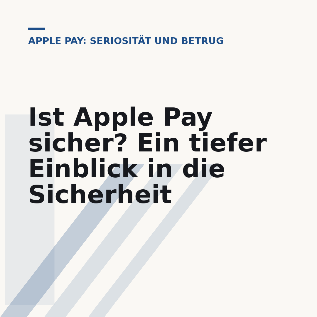 Ist Apple Pay sicher? Ein tiefer Einblick in die Sicherheit