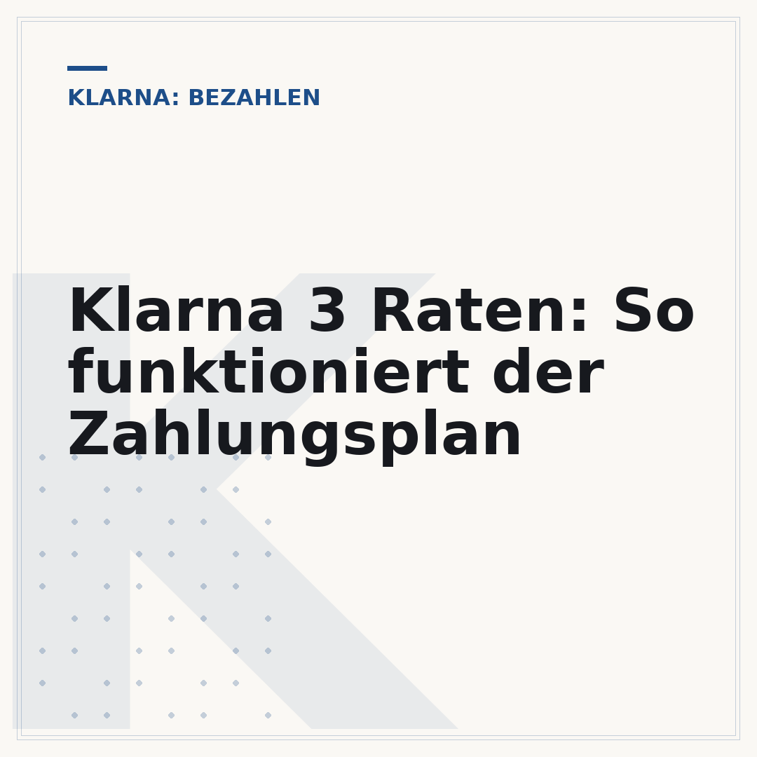 Klarna 3 Raten: So funktioniert der Zahlungsplan