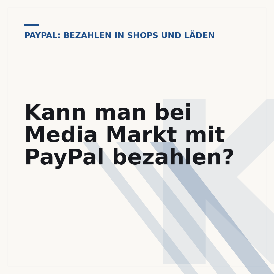 Kann man bei Media Markt mit PayPal bezahlen?