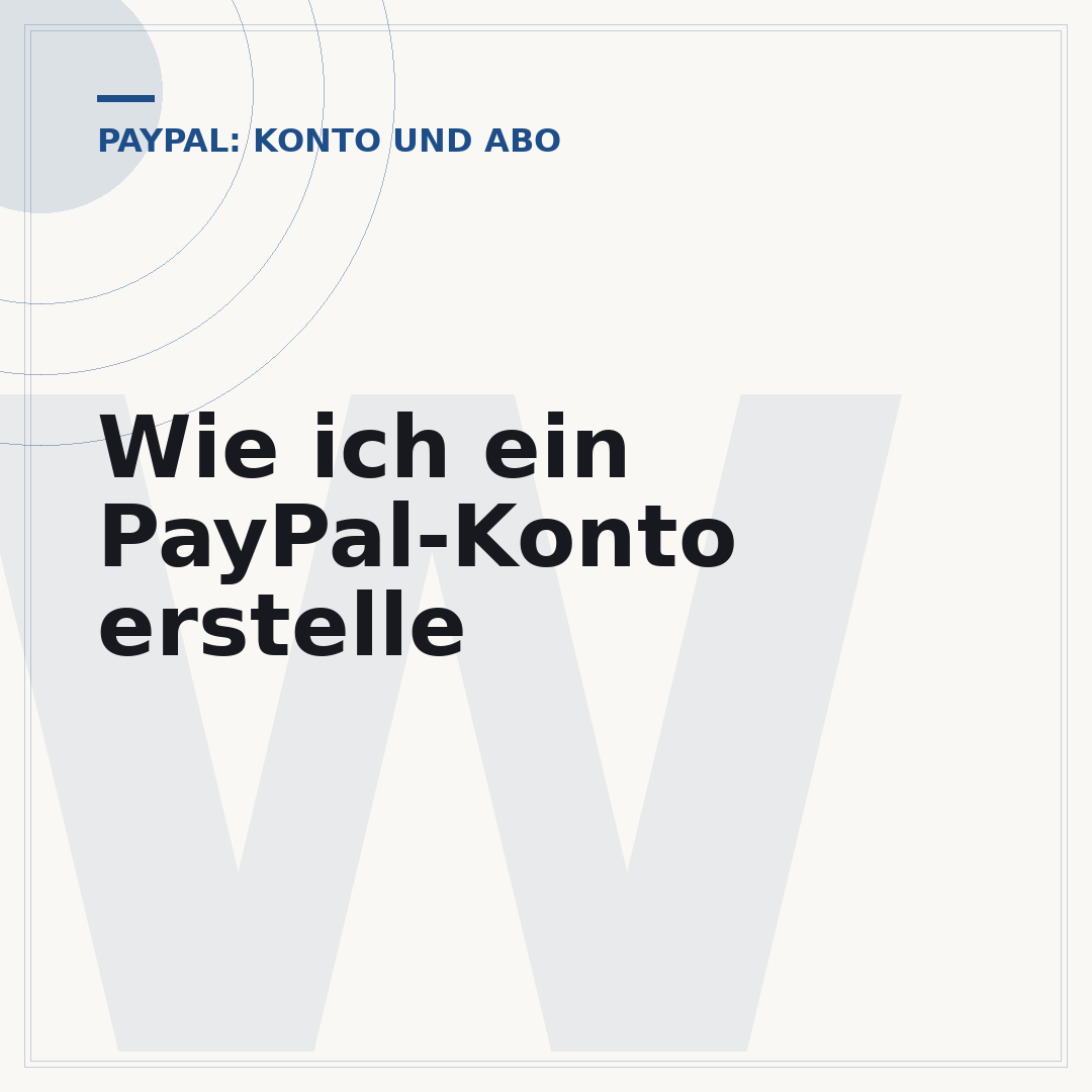Wie ich ein PayPal-Konto erstelle