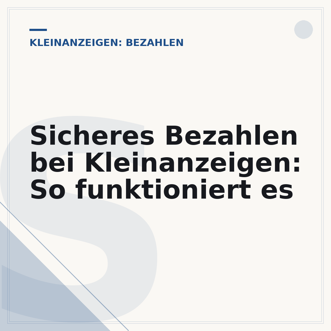 Sicheres Bezahlen bei Kleinanzeigen: So funktioniert es