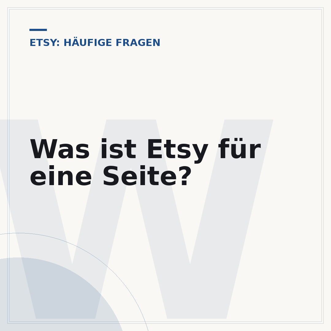 Was ist Etsy für eine Seite?