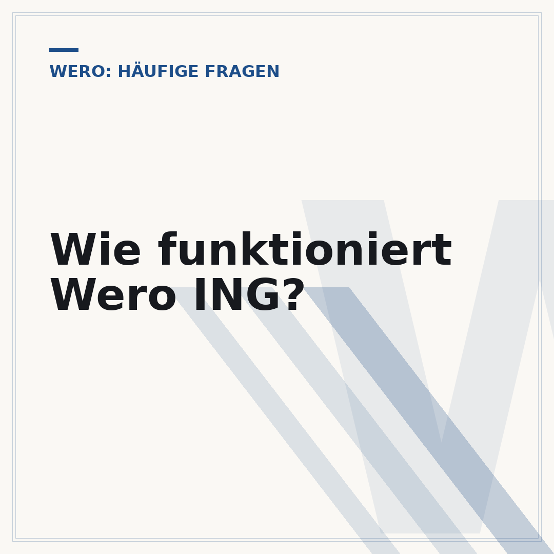Wie funktioniert Wero ING?