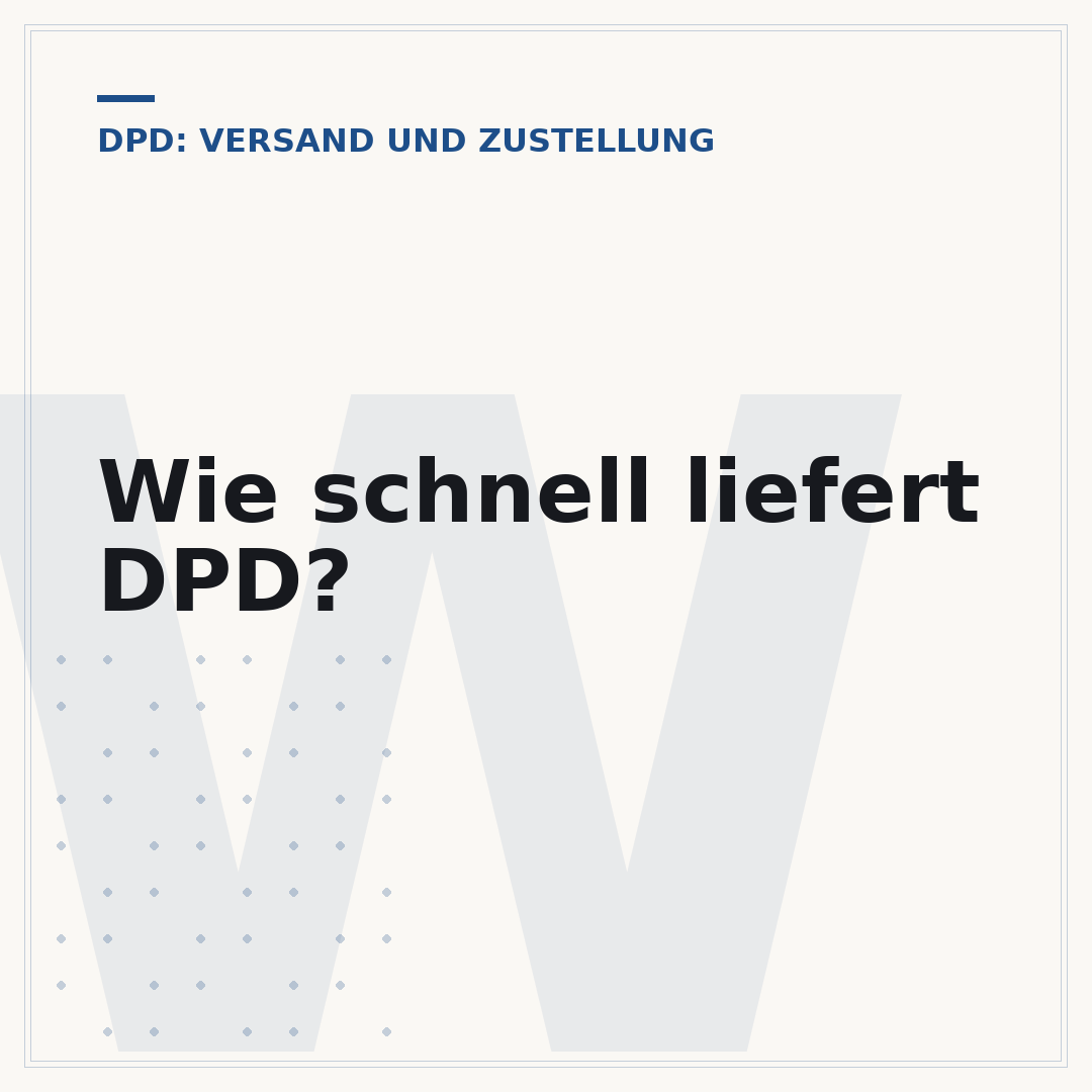 Wie schnell liefert DPD?